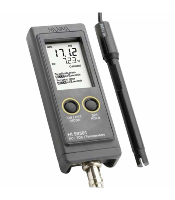 Hanna Instruments HI99301 Portable High Range EC / TDS Meter