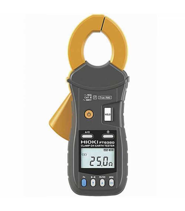 Hioki FT6380 Clamp-On Ground Resistance Tester with Slim Jaw