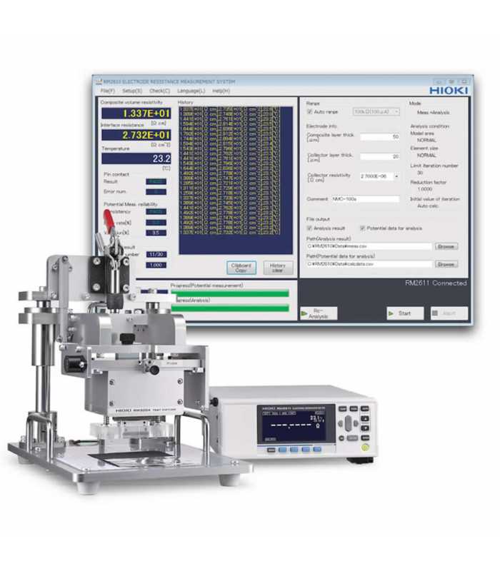 Hioki RM2610 [RM2610] Electrode Resistance Measurement System