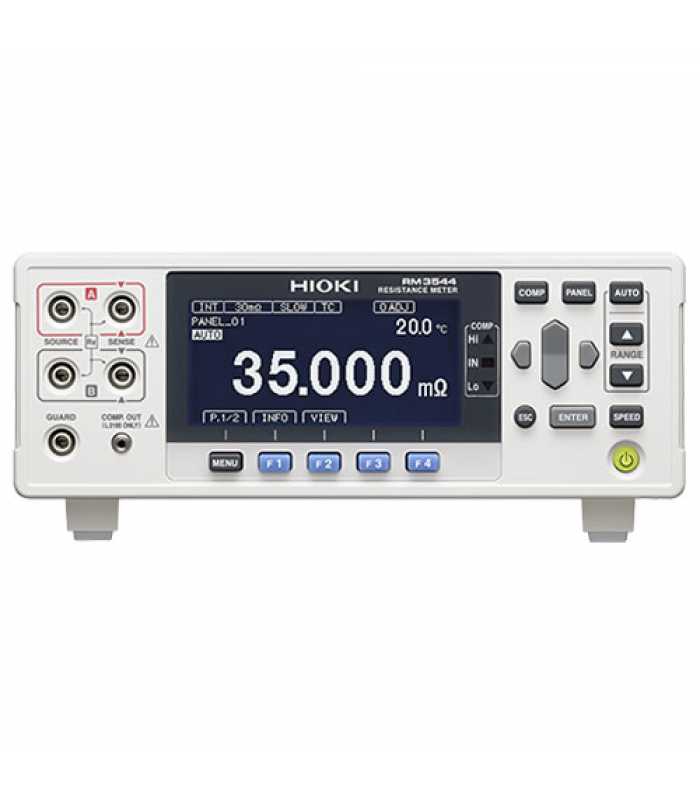 Hioki RM3544-01 HiTester DC Resistance with Temperature Connection and RS-232C, USB