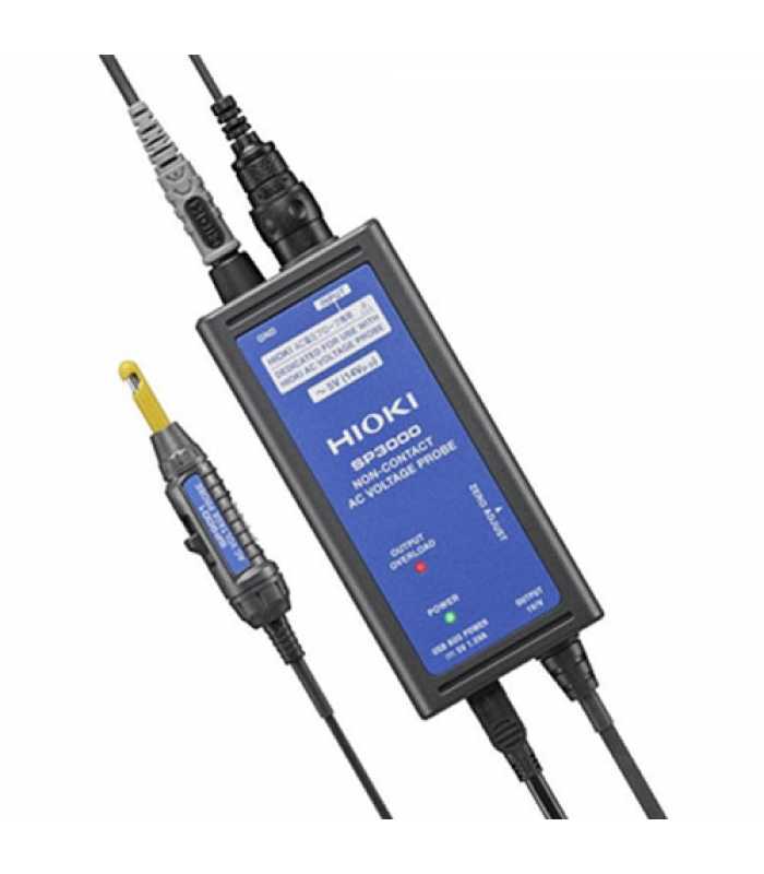 Hioki SP3000-01 [SP3000-01] Non-Contact AC Voltage Probe with Amplifier box and Probe Head