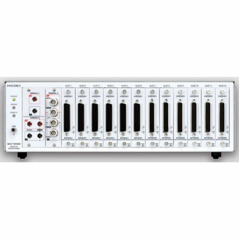 Hioki SW1002 [SW1002] Switch Mainframe for Quick Multi-Channel Battery Testing, 12 Slots