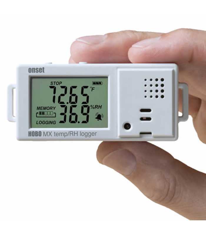 Onset HOBO MX1101 [MX1101] Bluetooth Temperature/Relative Humidity (RH) Data Logger