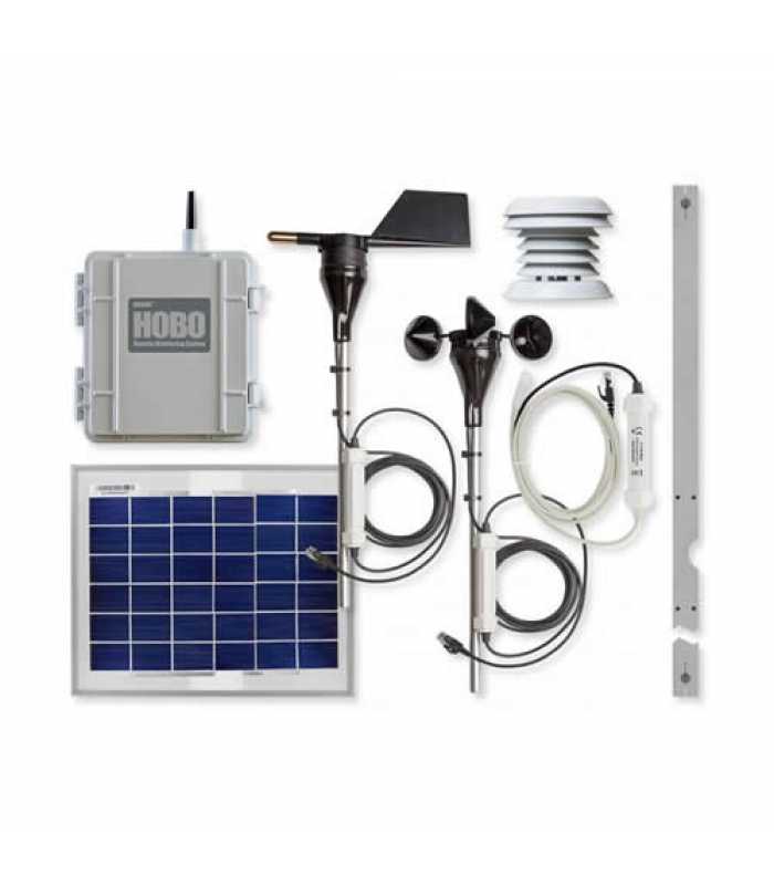 Onset HOBO RX3000 [RX3003-SYS-KIT-806] Cellular Remote Monitoring Weather Station Starter Kit with Global Limited Data Plan