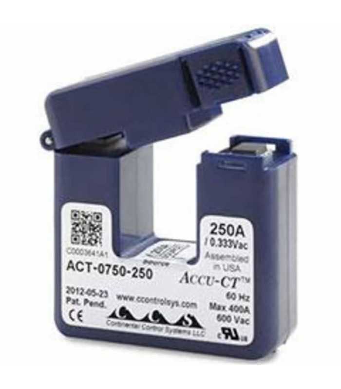 Onset HOBO T-ACT-0750-250 [T-ACT-0750-250] 250 Amp Accu-CT Split-Core Current Transformer 333mV Sensor