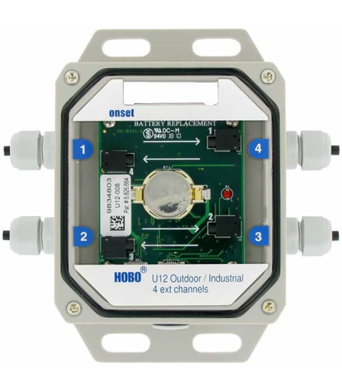 Onset HOBO U12-008 [U12-008] 4-Channel External Data Logger *DISCONTINUED SEE MX1105*