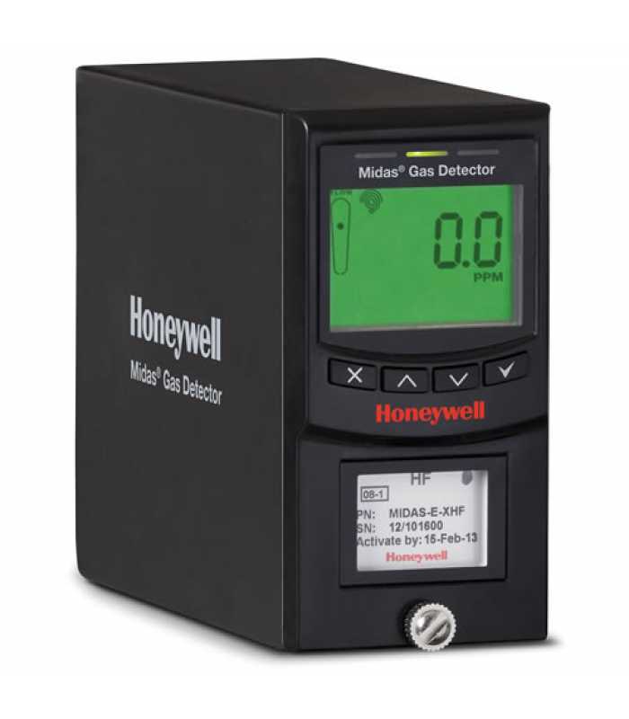 Honeywell MIDAS [MIDAS-K-LEL] Gas Monitoring System, Hydrogen; Methane