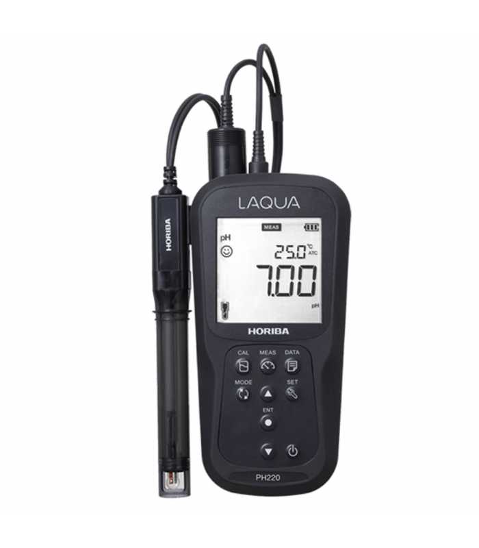 Horiba LAQUA PH220-K [3200779527] Waterproof Handheld pH Meter Kit