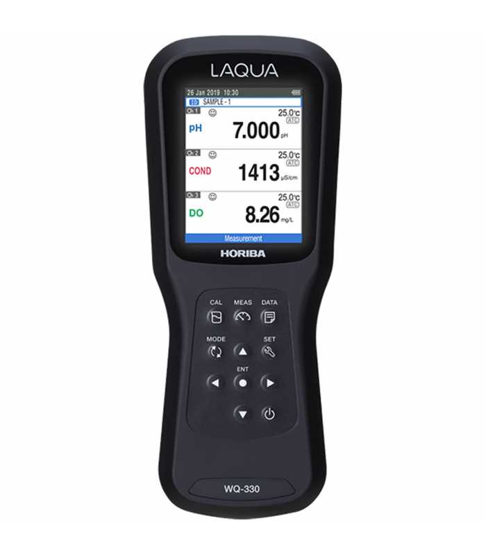 Horiba LAQUA WQ-330-K [3200832607] Triple Channel Handheld pH/DO/Conductivity Meter
