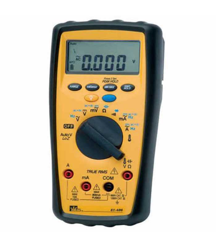 IDEAL Electrical 480 Series [61-486] True-RMS Commercial-Grade Digital Multimeter
