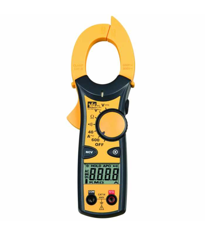 IDEAL Electrical 61744 [61-744] 600A AC Clamp-Pro Non-Contact Voltage Clamp Meter
