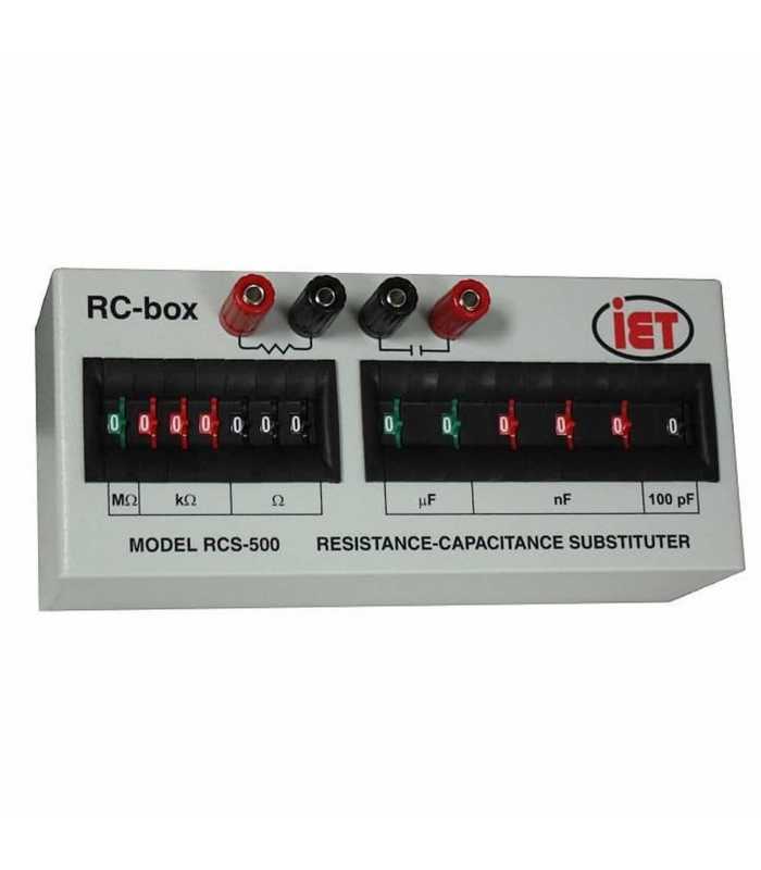 IET Labs RCS500 [RCS-500] Combination of Resistance and Capacitance Deacade Box