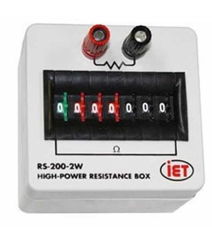 IET Labs RS2002W [RS-200-2W] High Power Resistance Substitution Box