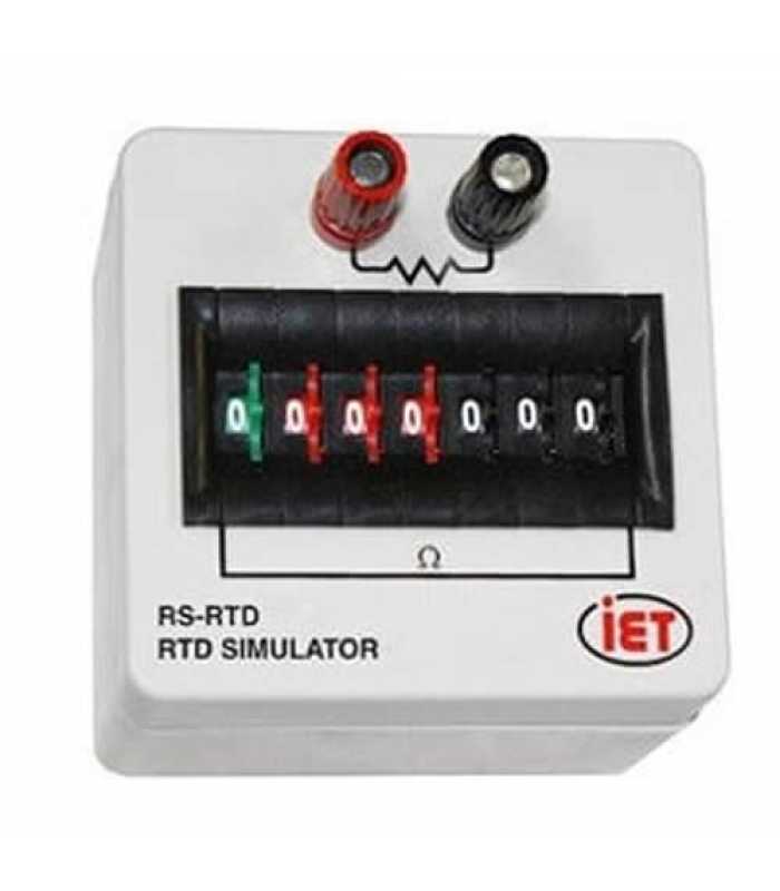 IET Labs RSRTD [RS-RTD] Resistance RTD Simulator
