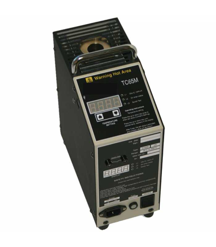 IKM TC Series TCM65M [TC65M-220] Temperature Calibrators 220V 30 to 650°C