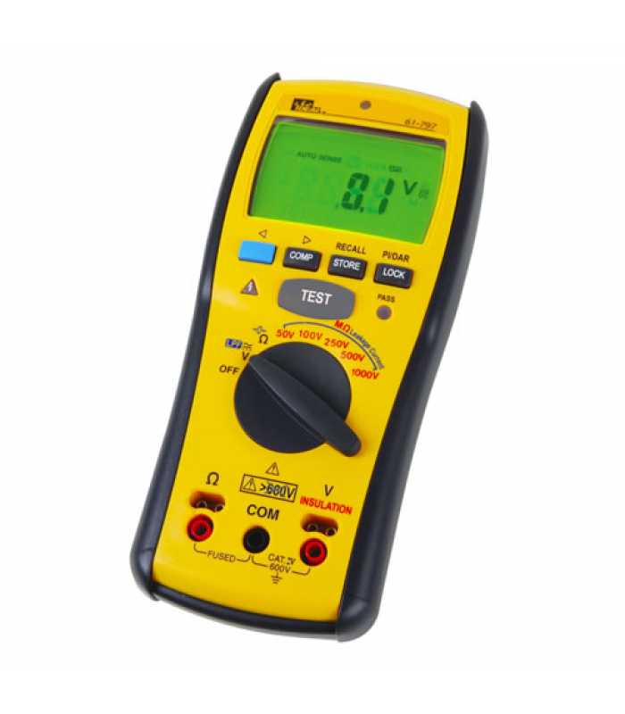 IDEAL Electrical 61-797 Digital Insulation Meter