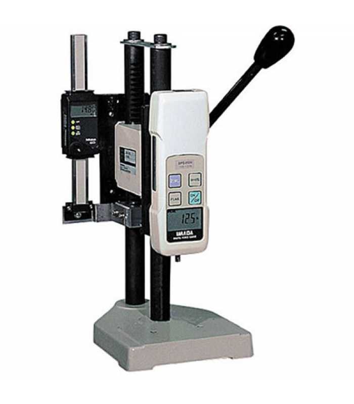 Imada NLV-220 Series [NLV-220-T-S] Vertical Lever Test Stand with Distance Meter 220 Lbf (100 Kgf)