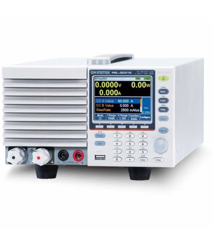 Instek PEL3032E [PEL-3032E] 500VDC/15ADC/300W Programmable Single-Channel DC Electronic Load