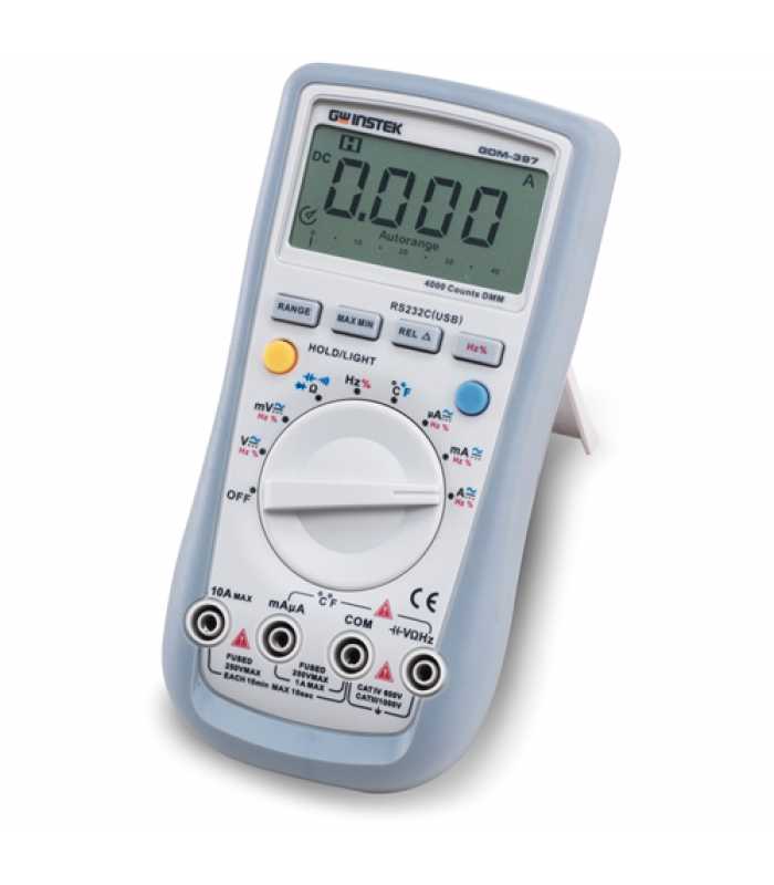Instek GDM-300 [GDM-397] Handheld Digital Multimeter w/ RS-232C Interface