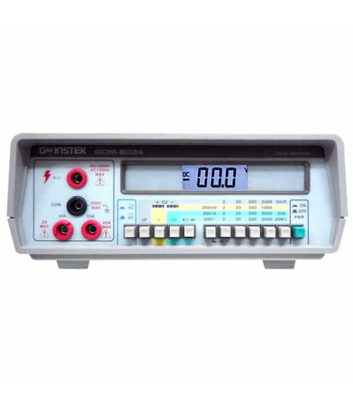 Instek GDM-8034 3 1/2 LCD Digital Multimeter