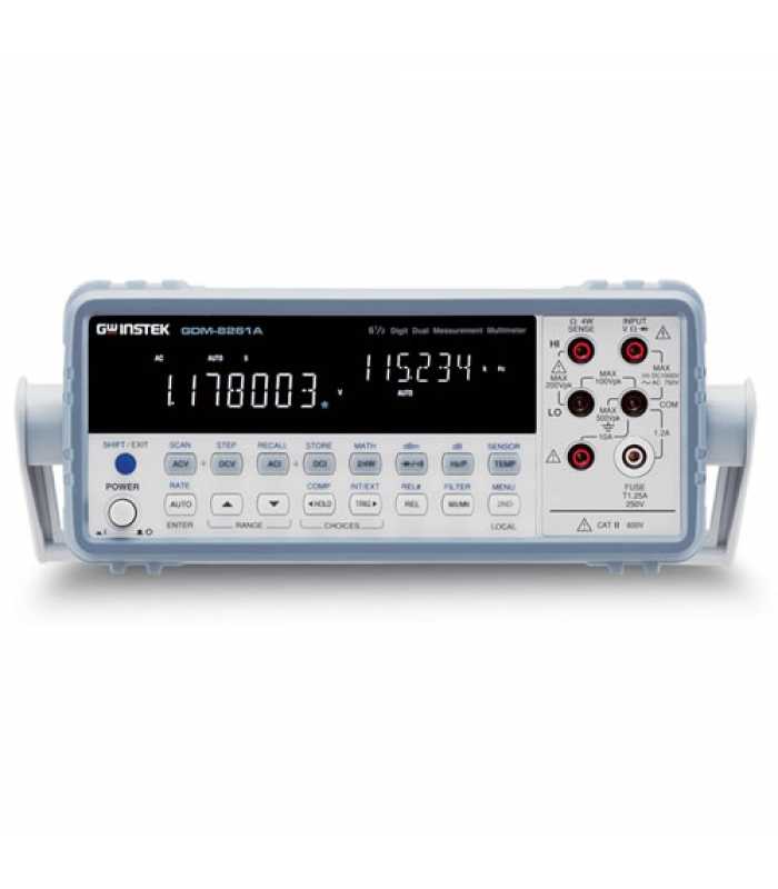 Instek GDM-8261A [GDM-8261A] 6 ½ Digit Digital Multimeter (DIHENTIKAN LIHAT GDM-9060 AND GDM-9061)