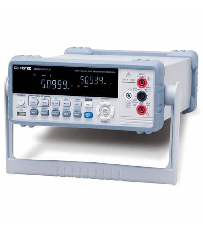 Instek GDM-8342GP 50,000 Counts Dual Measurement Multimeter with GPIB interface