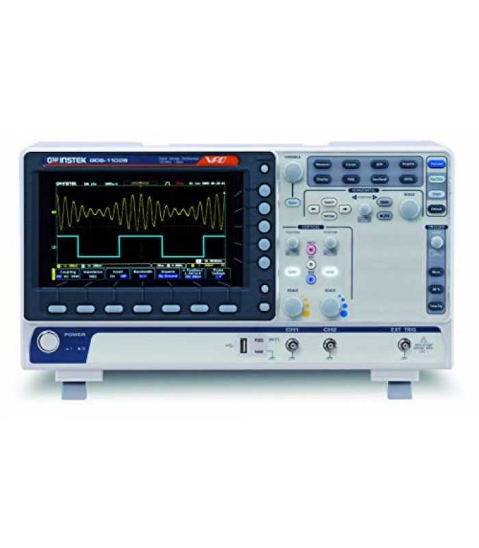 Instek GDS-1000B Series [GDS-1102B] 100 MHz, 2 Channel, Digital Storage Oscilloscope