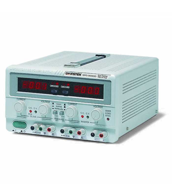 Instek GPC-3030D [GPC-3030D] 195W, 3-Channel, Linear D.C. Power Supply *DIHENTIKAN LIHAT GPE-3323*