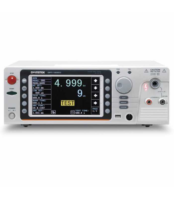 Instek GPT-12000 [GPT-12003] 200A AC/DC/IR Electrical Safety Analyzer