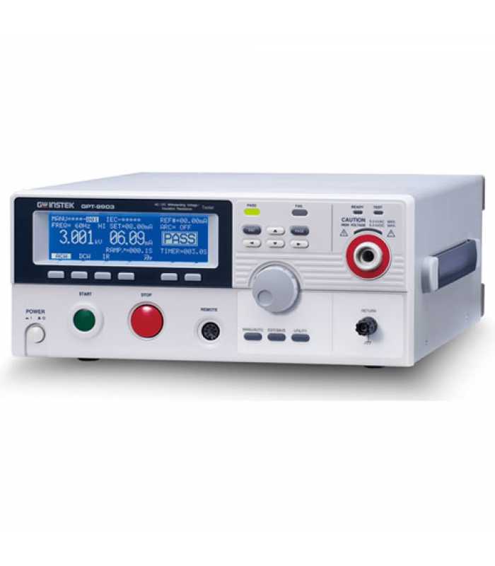 Instek GPT-9900 Series [GPT-9903A] A.C. 500VA AC/DC Withstanding Voltage/Insulation Resistance Tester