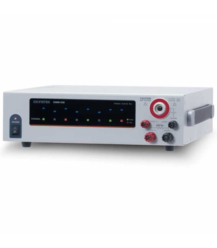 Instek GSB-02 Multiplex Scanner Box, 6-Channel High Voltage Scan & 2-Channel Ground Bond Scan
