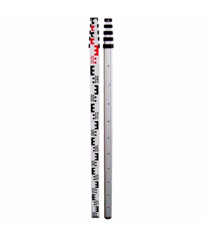 Johnson Level 40-6326 [40-6326] 4M Metric Aluminum Grade Rod (4-Section)