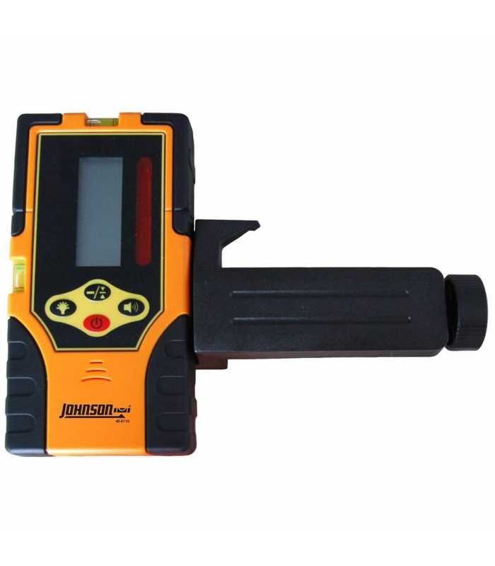 Johnson Level 406715 [40-6715] Two-Sided Backlit LCD Display Red Beam Rotary Laser Detector
