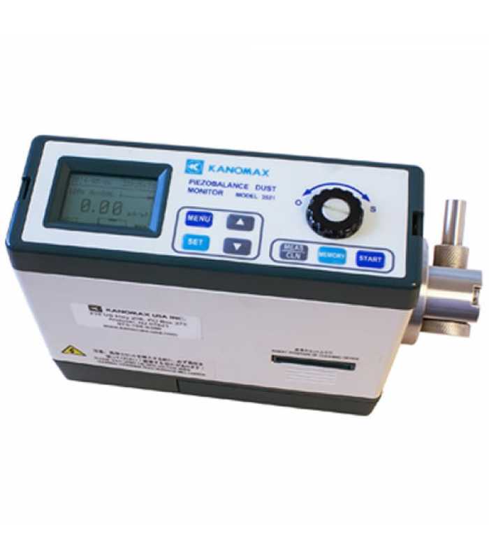 Kanomax 3521 Dust Monitor, 5µm and 10µm Impactor