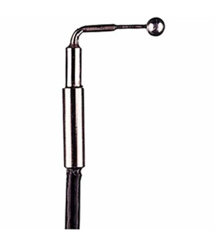 Kanomax Climomaster 6552-2G Omni-Directional L Shaped Mini-Spherical Probe with Needle, 2 to 6000 fpm, 2.5mm Tip Diameter, 18mm Length