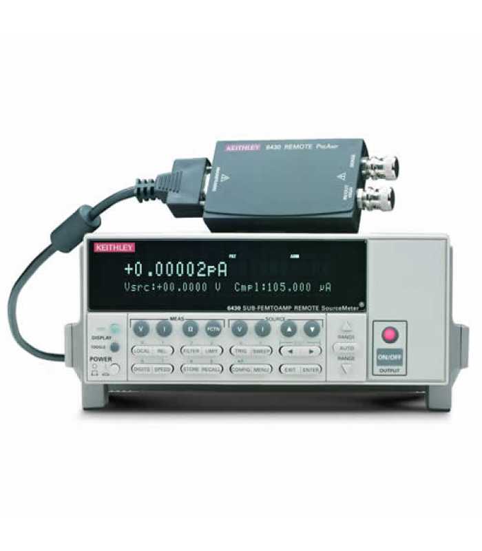 Keithley 6430 Sub-Femtoamp Remote SourceMeter (SMU) Instrument/Electrometer