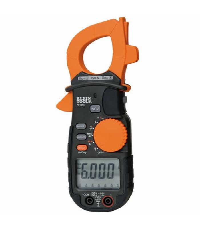 Klein Tools CL1300 600A AC Clamp Meter with Temperature