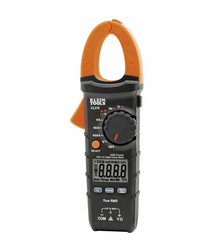 Klein Tools CL310 400A AC Auto-Ranging Digital Clamp Meter