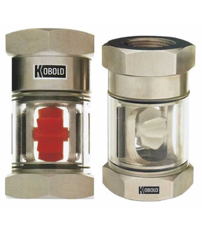 Kobold DAA [DAA-5208] Flow Indicator Without Rotor, Stainless Steel 0.11 to 2.11 GPM (1/4" NPT)
