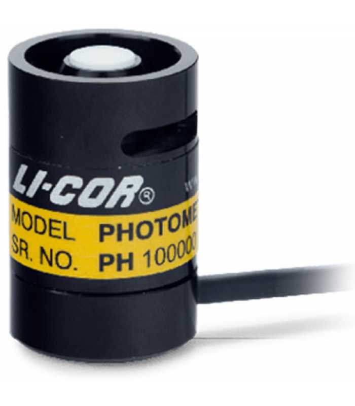 LI-COR LI-210R [LI-210R-BNC-15] Photometric Sensor w/ Microamp output, 15m Cable and BNC Connector