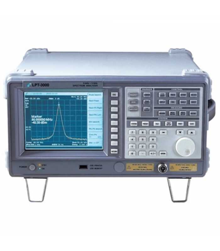 LP Technologies LPT-3000 9 kHz to 3 GHz Portable Spectrum Analyzer