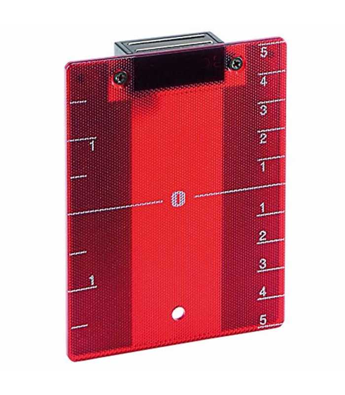 Leica 762775 [762775] Red Target Plate for Rotary Lasers