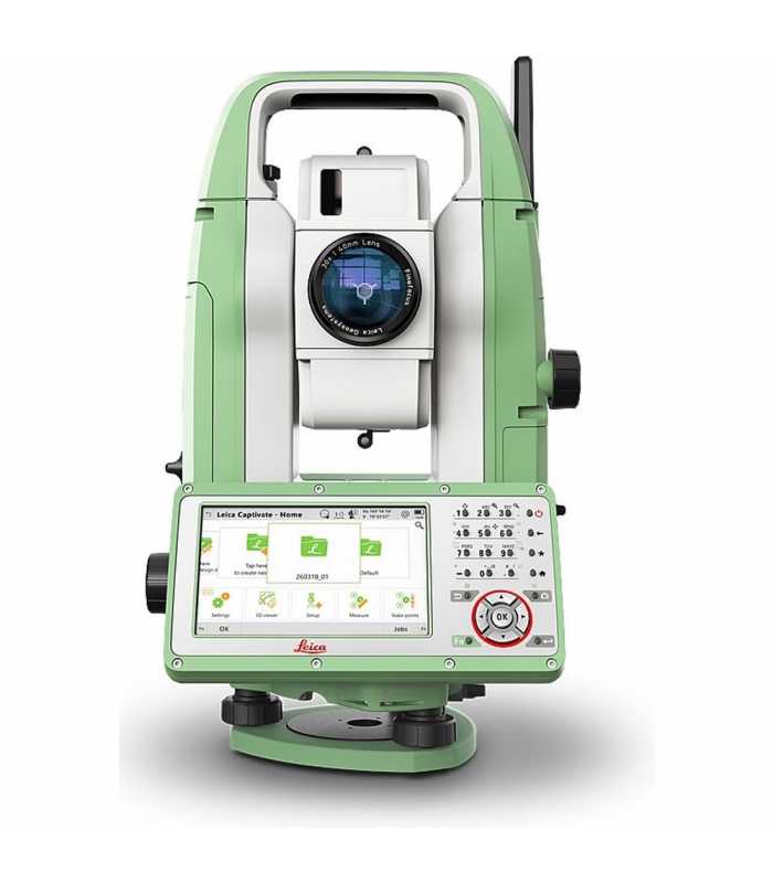 Leica FlexLine TS10 [868824] 3-Second Reflectorless Manual Total Station with R500 EDM - 500m Range