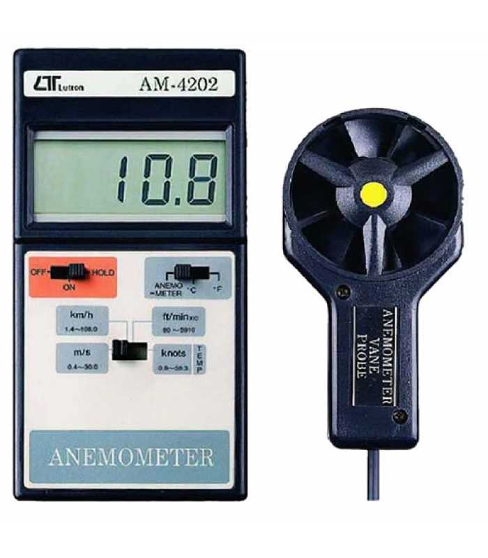 Lutron AM-4202 Vane Anemometer / Temperature