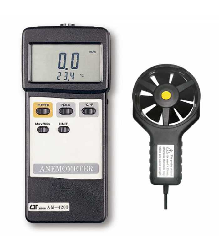 Lutron AM-4203 Digital Vane Anemometer