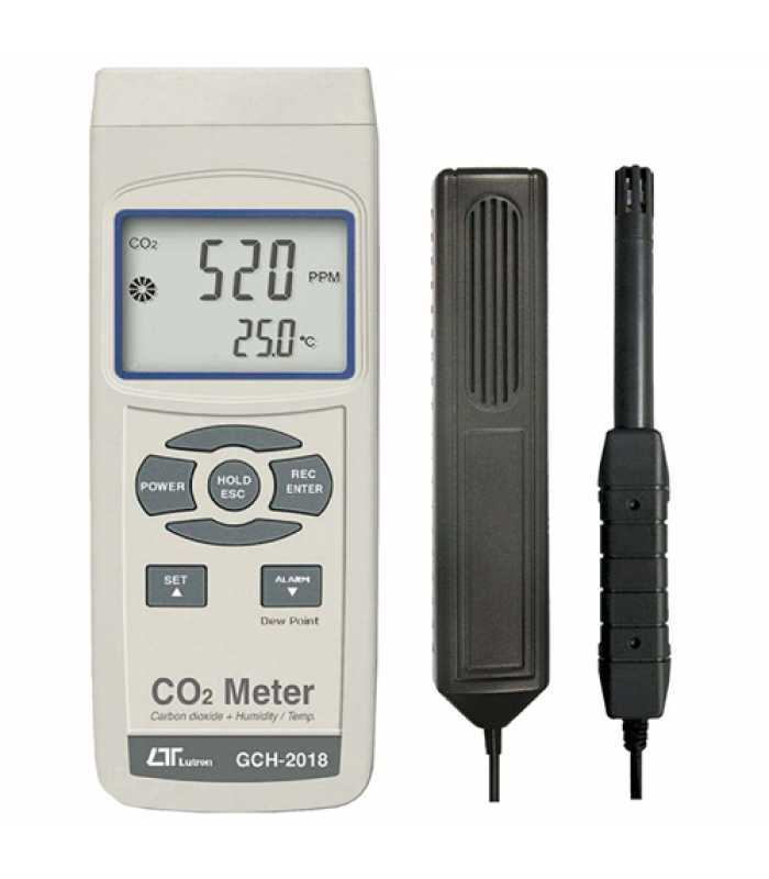 Lutron GCH-2018 CO2 Meter + Humidity Temperature Meter
