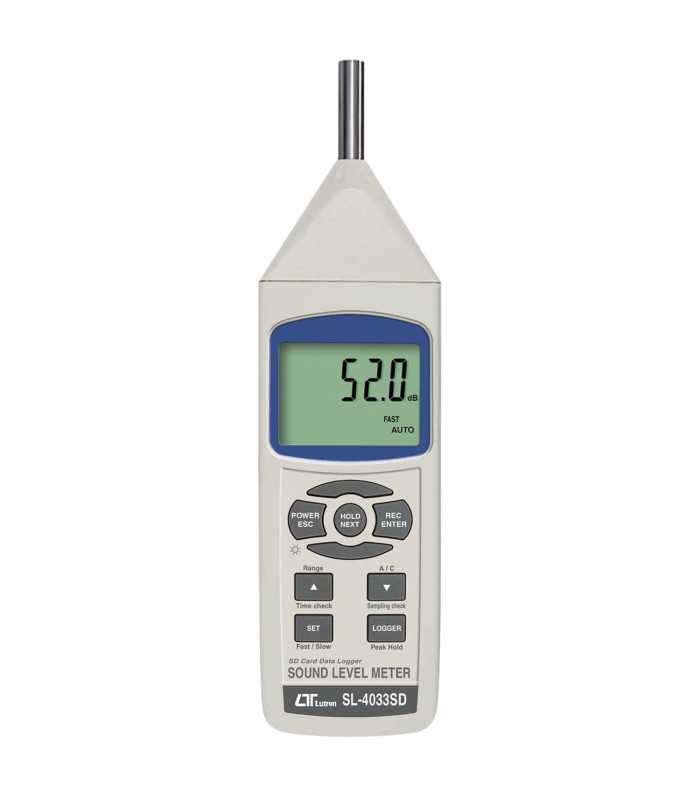 Lutron SL-4033SD [SL-4033SD] Sound Level Meter