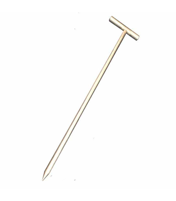 MC Miller 44720 [44720] Stainless Steel Soil Pin with T-Handle, 3/8" x 18"