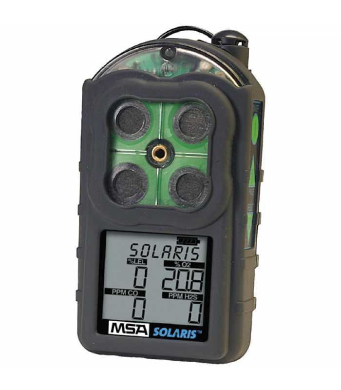 MSA Solaris [10070963] 4-Gas Detector, CH4, O2, CO, NO2