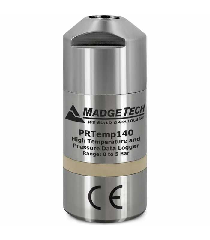 MadgeTech PRTemp140-NPT [901223-00] Pressure and High Temperature Data Logger with 1/8-27 NPT Pressure Port Top